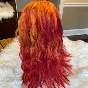 Human hair lace wig